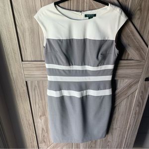 Ralph Lauren Cap Sleeve Sheath Dress